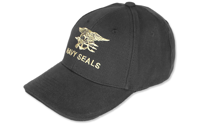 Czapka Baseball Navy Seals czarna Fostex