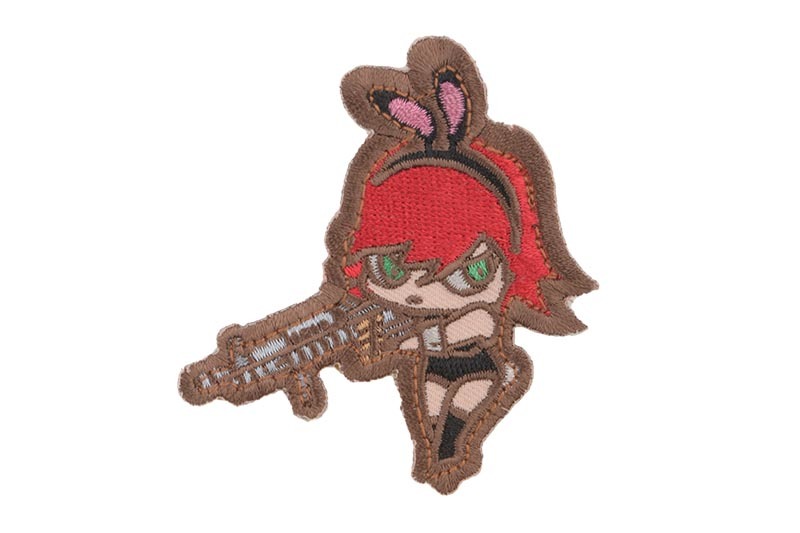 Mil-Spec Monkey Bunny Girl Subdued Morale Patch