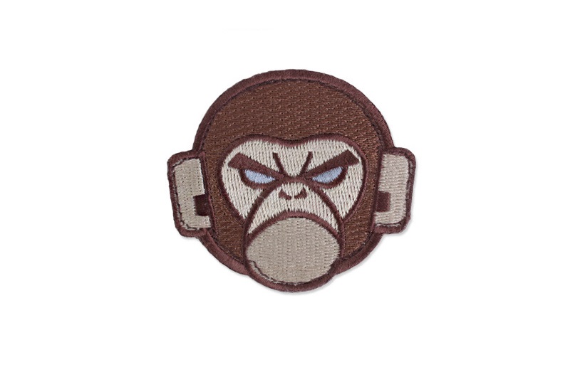 Mil-Spec Monkey Monkey Logo Arid Morale Patch