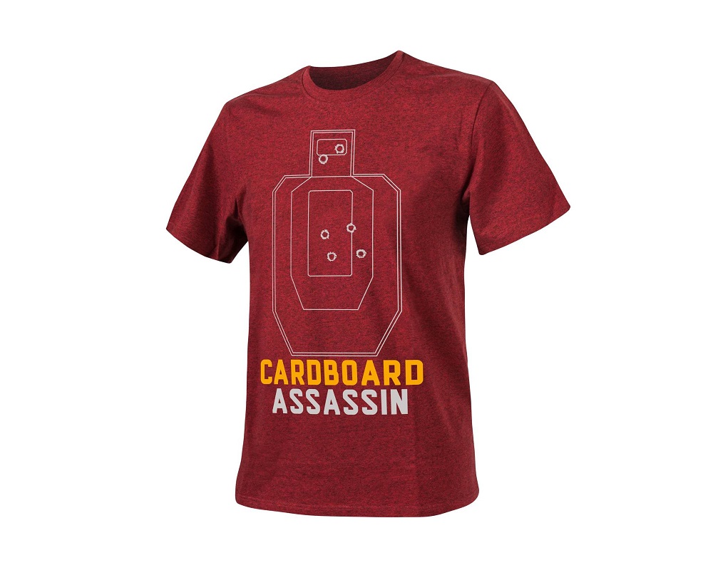Helikon T-shirt Cardboard Assassin Melange Red