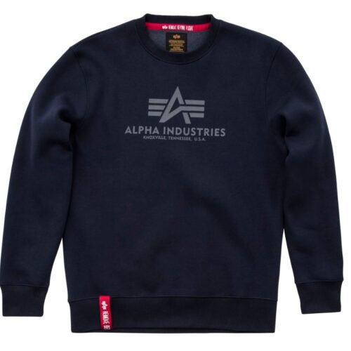 Alpha Industries Basic Sweater Bluza Rep Blue