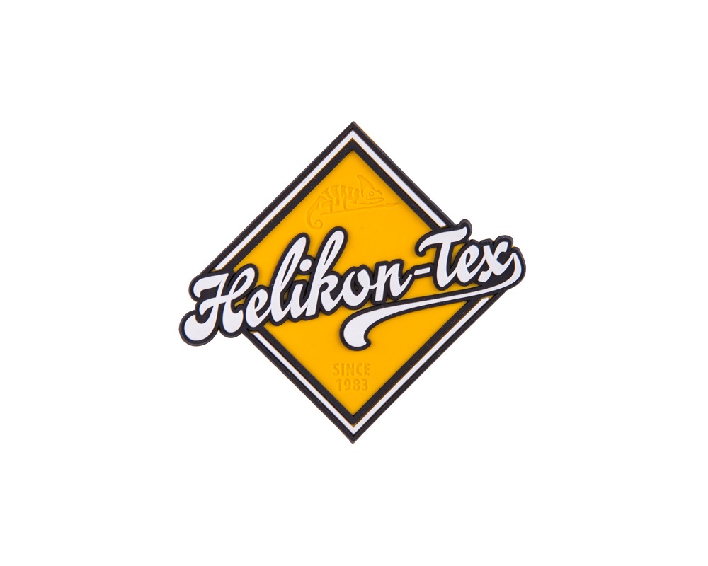 Emblemat Helikon ROAD SIGN PVC Naszywka Żółty