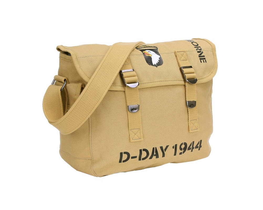 Chlebak wojskowy torba Airborne 101 D-Day Fostex Beżowa