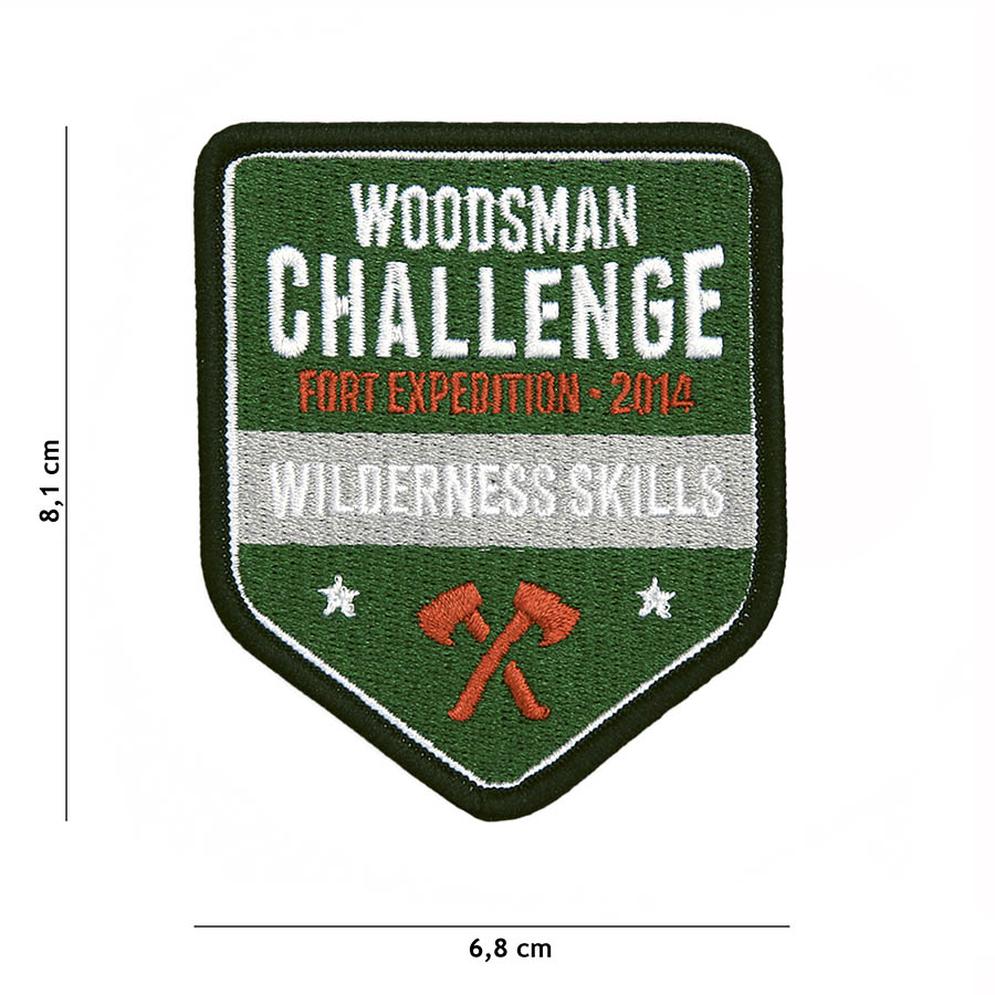 Naszywka Woodsman Challenge