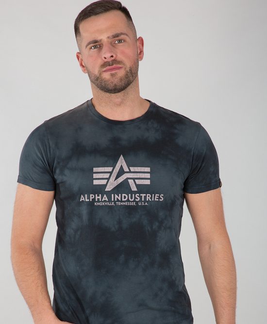 Alpha Industries Basic T Batik Greyblack