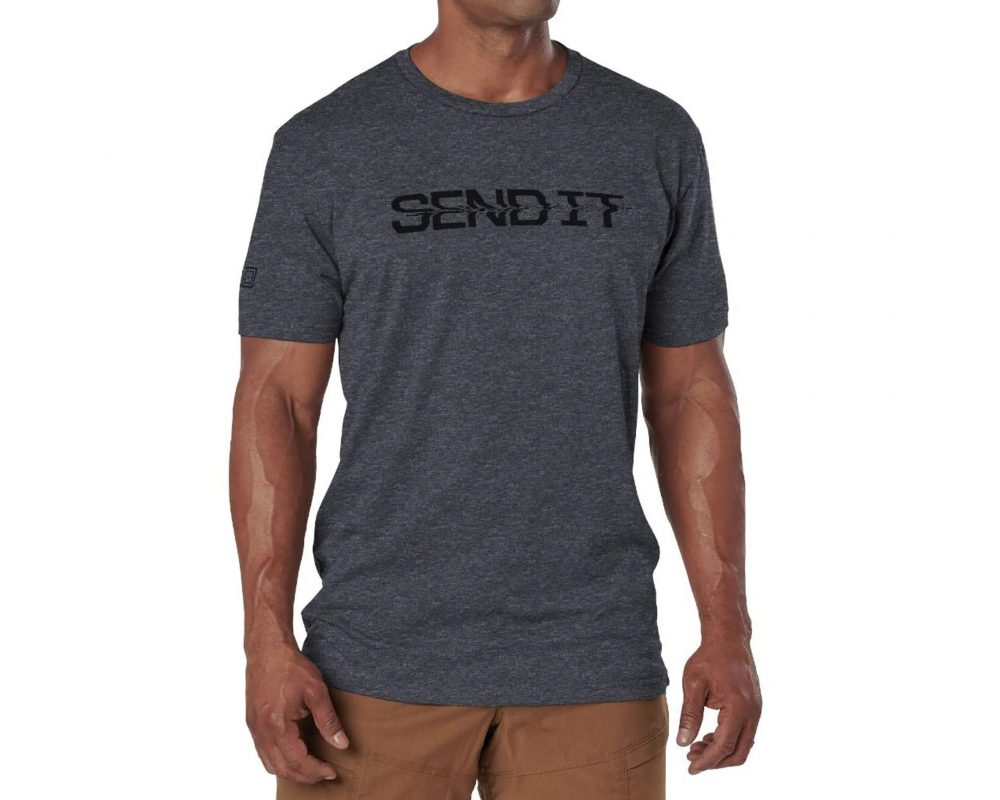 Koszulka 5.11 Send It T-shirt Charcoal Heather 41280ZI-035