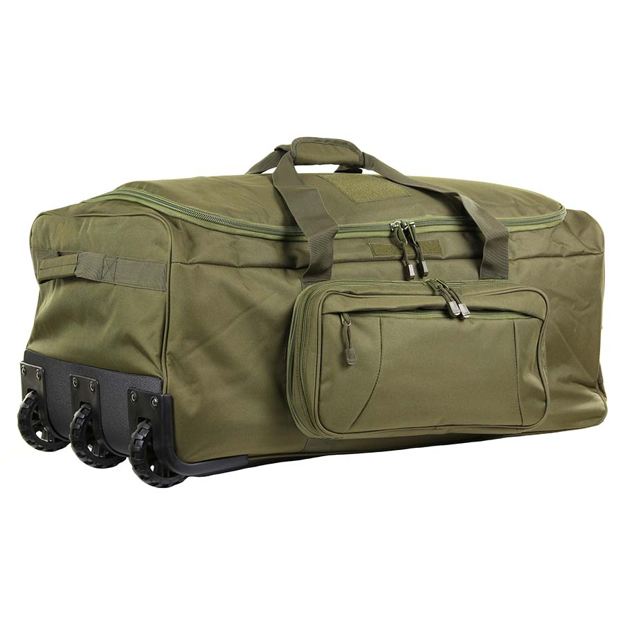 Duża torba na kółkach Trolley commando bag Olive Green