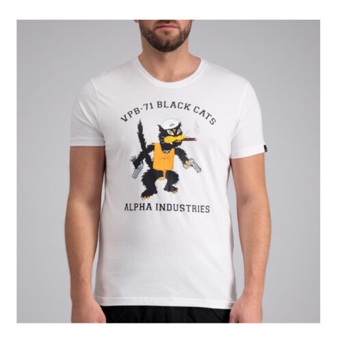 Alpha Industries PB Squadroon T-shirt Biały