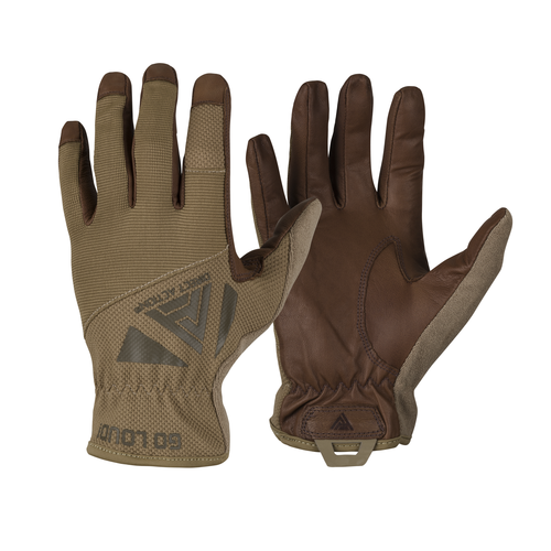 Rękawice taktyczne Direct Action Light Gloves Leather Coyote Brown