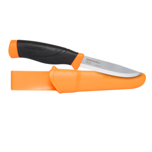 Nóż Morakniv Companion HeavyDuty F (C) Carbon Steel Pomarańczowy 12495