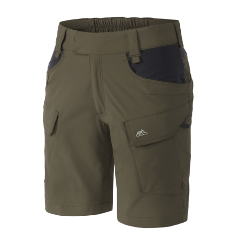 Spodnie krótkie damskie OTP 8,5" Helikon-tex Taiga Green / Czarne