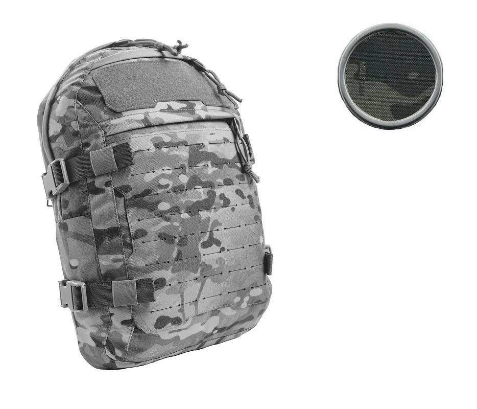 Mały plecak wojskowy FLAT PACK H2 Templars Gear Multicam Black