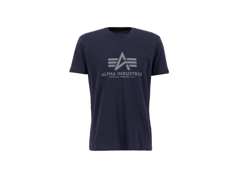 Alpha Industries Basic T-shirt Replica Blue