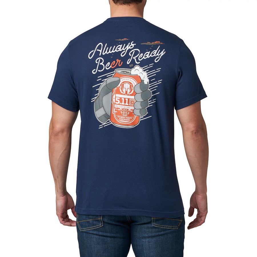Koszulka 5.11 Always Beer Ready - Pacific Navy