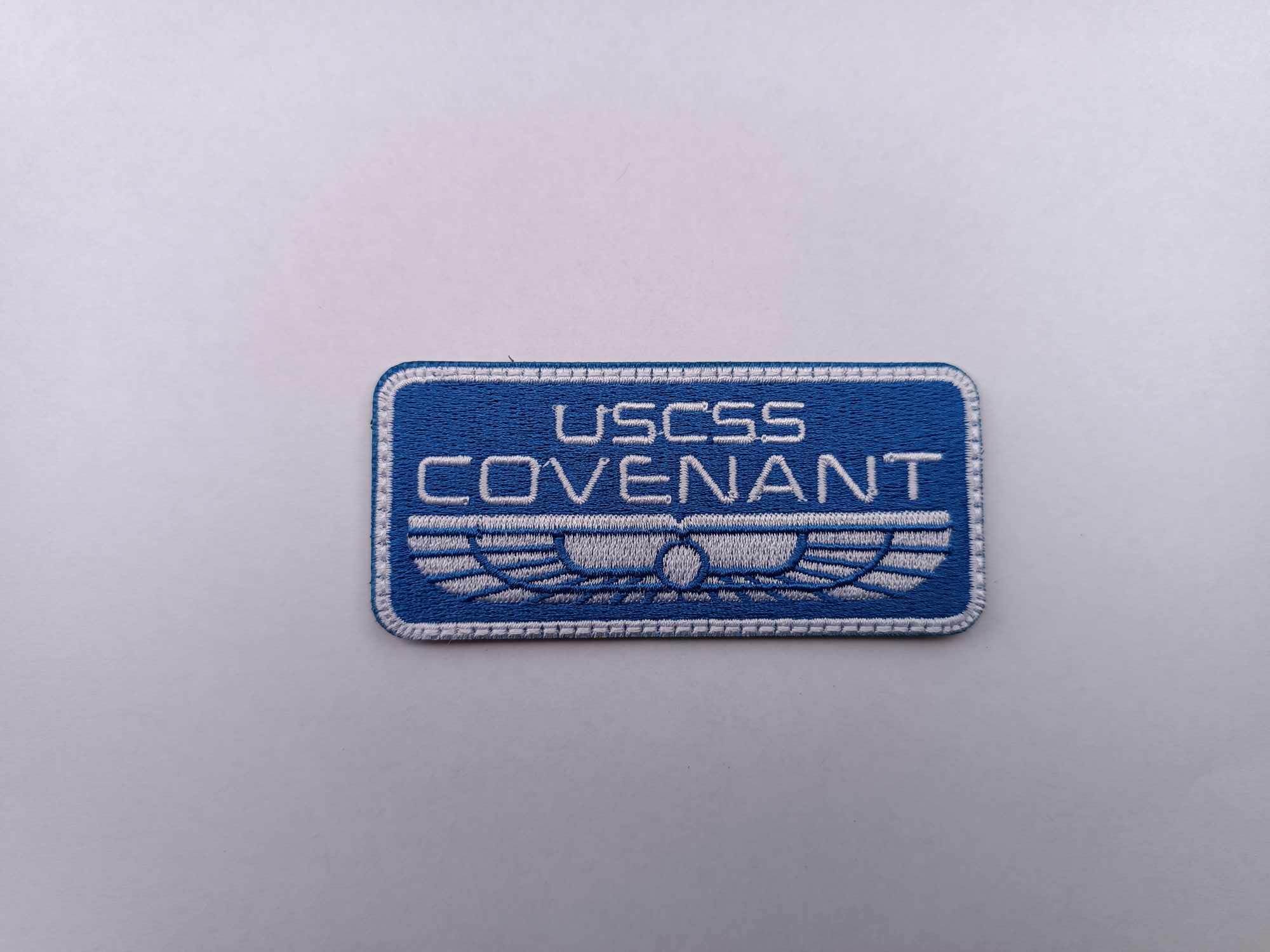 Naszywka USCSS COVENANT Alien - niebieski
