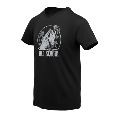 T shirt oversize Helikon Old School T-Shirt - Czarna